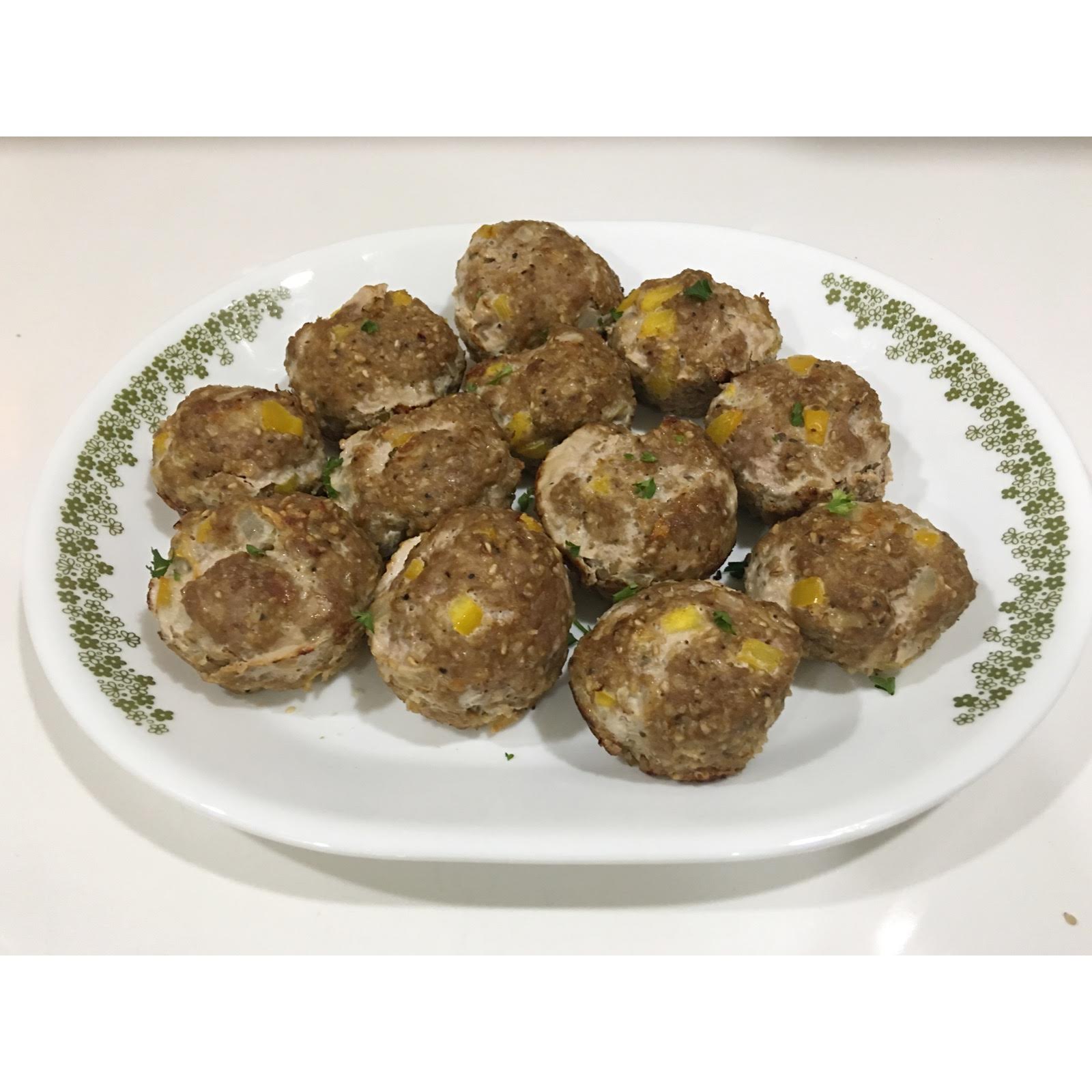 Mini Turkey Meatloaf Bites