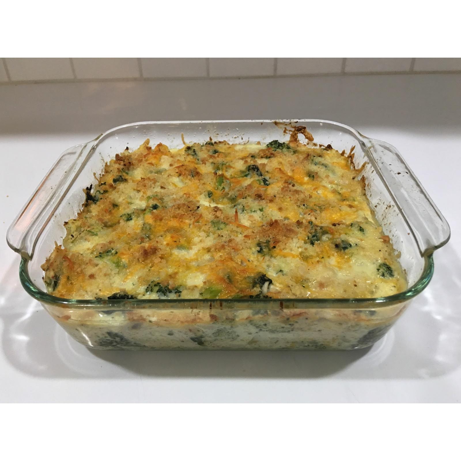 Veggie Loaded Rotisserie Chicken Casserole