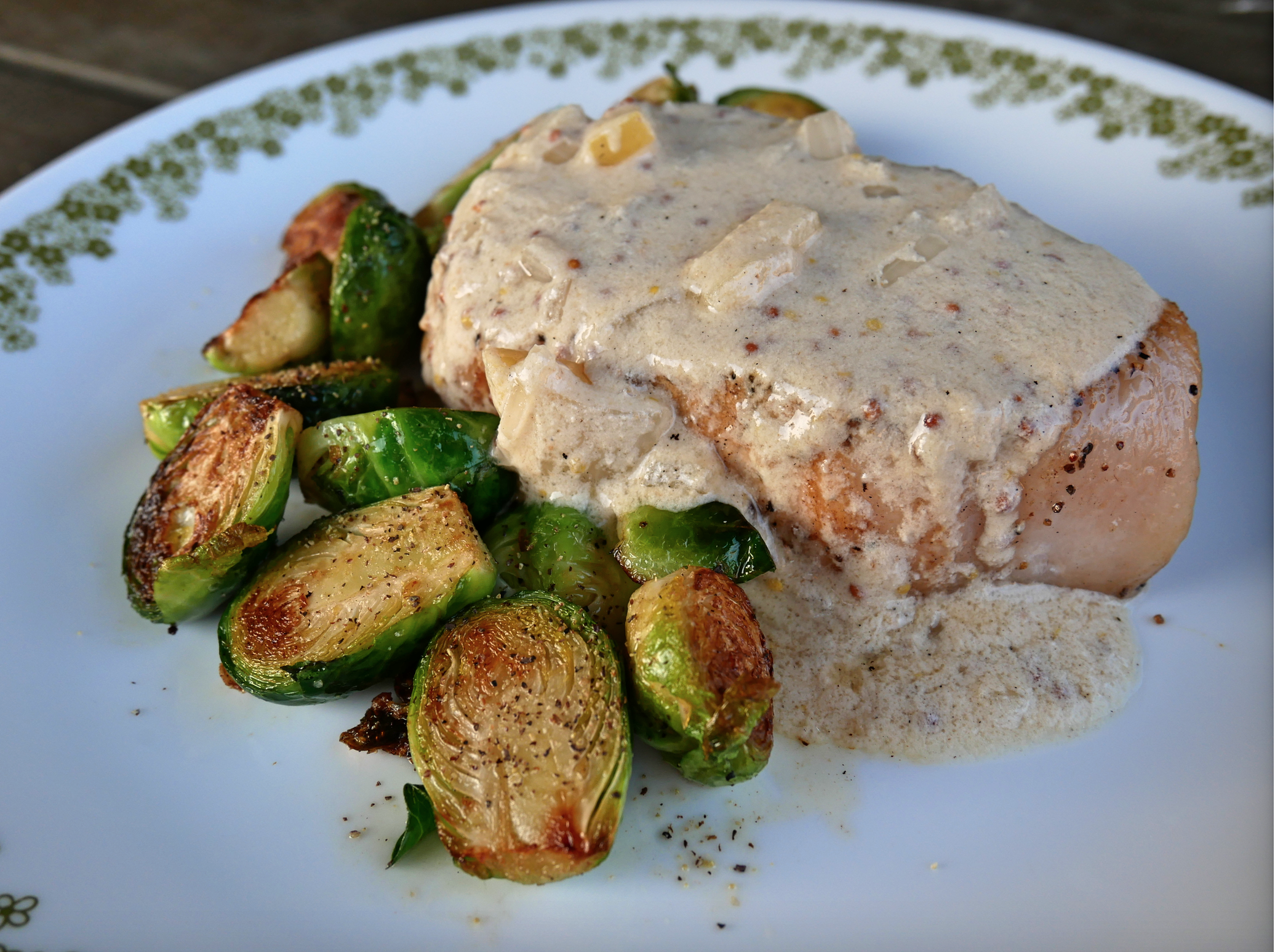 Cider Dijon Pork Chops